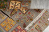 Load image into Gallery viewer, 11.5 Feet Handmade Afghan Runner Garden #F-3287
