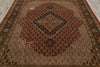 Load image into Gallery viewer, 8.1 x 10 Rust Mahi Tabriz High Quality Handmade Wool And Silk Rug #F-4462