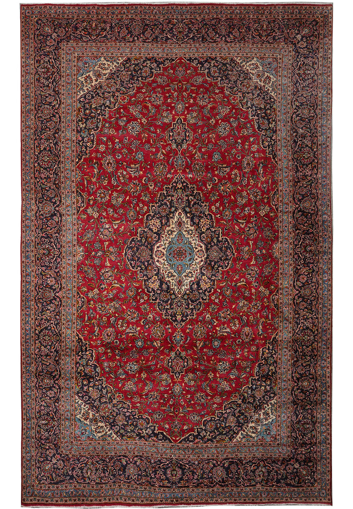 10 x 15 Authentic Persian Keshan Rug #PIX-8659