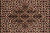 Load image into Gallery viewer, 8.3 x 10.3 Black Mahi Tabriz Carpet Quality Wool And Silk Area Rug #F-4463