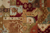 Load image into Gallery viewer, 8.8 x 11.3 New Handmade Rug Patch Pattern - view 8