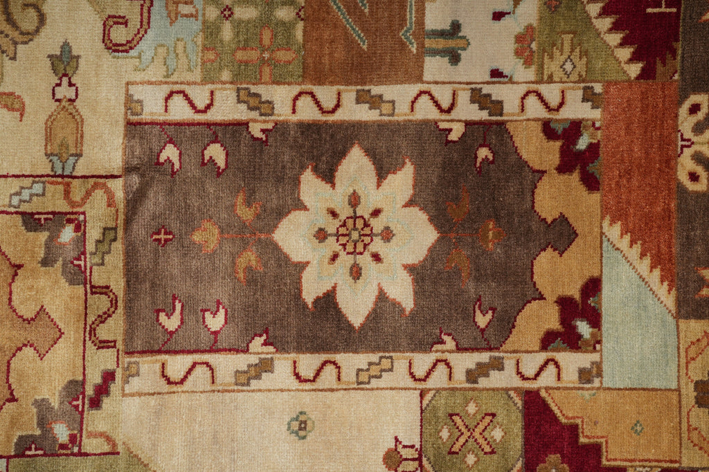 8.8 x 11.3 New Handmade Rug Patch Pattern - view 7