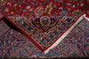 Load image into Gallery viewer, 10 x 13 Persian Hand-Knotted Kashan Rug Red Blue Traditional #F-3116