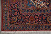 Load image into Gallery viewer, 10 x 13 Persian Hand-Knotted Kashan Rug Red Blue Traditional #F-3116