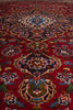 Load image into Gallery viewer, 10 x 13 Persian Hand-Knotted Kashan Rug Red Blue Traditional #F-3116