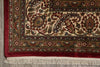 Load image into Gallery viewer, 8.2 x 10 High Quality Wool and Silk Dense and Lustrous Handmade Tabriz Mahi Rug Ruby Burgundy #F-4465