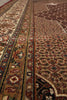 Load image into Gallery viewer, 8.2 x 10 High Quality Wool and Silk Dense and Lustrous Handmade Tabriz Mahi Rug Ruby Burgundy #F-4465
