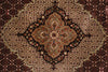 Load image into Gallery viewer, 8.2 x 10 High Quality Wool and Silk Dense and Lustrous Handmade Tabriz Mahi Rug Ruby Burgundy #F-4465