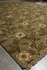 Load image into Gallery viewer, 9 x 11.7 Sage Green Vegetable Dyed Chobi Transitional Modern Rug - view 6