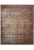 Load image into Gallery viewer, 13.6 x 16 Signed Authentic Antique Persian Kermanshah Rug 1930's #F-3117