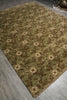 Load image into Gallery viewer, 9 x 11.7 Sage Green Vegetable Dyed Chobi Transitional Modern Rug - view 5