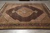 Load image into Gallery viewer, 8.2 x 9.9 Beautiful Quality Wool and Silk Handmade Mahi Tabriz Rug #F-4466