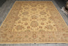 Load image into Gallery viewer, 9 x 11.10 Transitional Oushak Wool Rug Pleasant Beige Sage - view 3