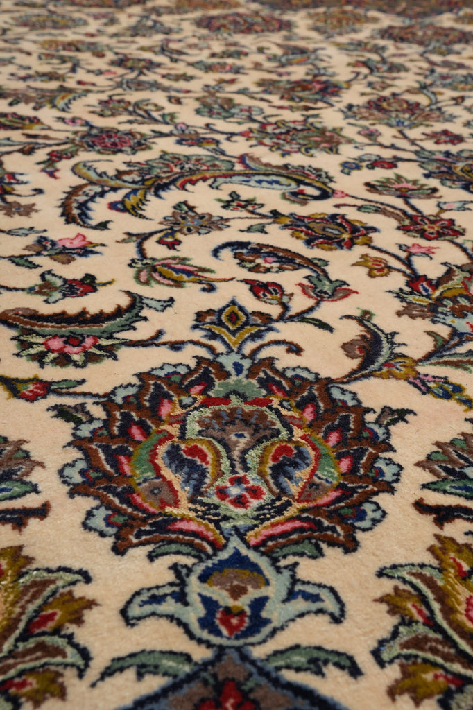 13 x 19.6 Authentic Persian Kashan Sheik Safi Quality Rug #S10-3525