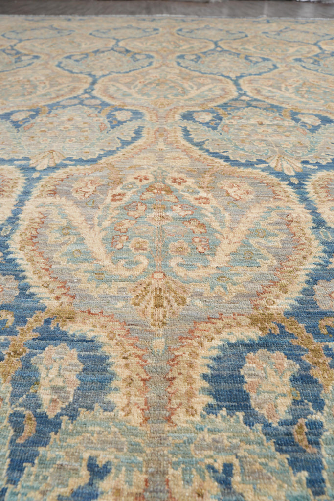 8.11 x 12.1 Chobi Zigler Peshawar Neutral Rug Transitional #F-4166