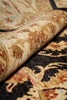 Load image into Gallery viewer, 9 x 12.5 Black Chobi Peshawar Quality Wool Rug - view 13