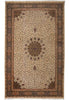 Load image into Gallery viewer, 13.6 x 20.7 Authentic Fine Quality Persian Tabriz Rug Iran 400 KPIS Sheik Safi #PIX-17150