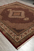 Load image into Gallery viewer, 8.3 x 9.9 High Quality Handmade Wool and Silk Mahi Tabriz Rug Ruby Burgundy #F-4467