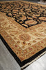 Load image into Gallery viewer, 9 x 12.5 Black Chobi Peshawar Quality Wool Rug - view 6