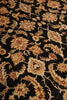 Load image into Gallery viewer, 9 x 12.5 Black Chobi Peshawar Quality Wool Rug - view 9