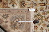 Load image into Gallery viewer, 8.11 x 11.10 Beige and Gold Handmade Agra Rug #F-4167
