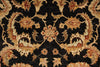 Load image into Gallery viewer, 9 x 12.5 Black Chobi Peshawar Quality Wool Rug - view 8