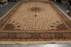 Load image into Gallery viewer, 13.6 x 20.7 Authentic Fine Quality Persian Tabriz Rug Iran 400 KPIS Sheik Safi #PIX-17150