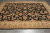 Load image into Gallery viewer, 9 x 12.5 Black Chobi Peshawar Quality Wool Rug - view 5