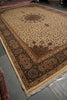 Load image into Gallery viewer, 13.6 x 20.7 Authentic Fine Quality Persian Tabriz Rug Iran 400 KPIS Sheik Safi #PIX-17150