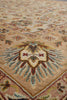 Load image into Gallery viewer, 8.11 x 11.10 Beige and Gold Handmade Agra Rug #F-4167