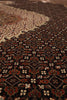 Load image into Gallery viewer, 8.2 x 10.1 Black Mahi Tabriz Handmade Area Rug Wool And Silk #F-4468