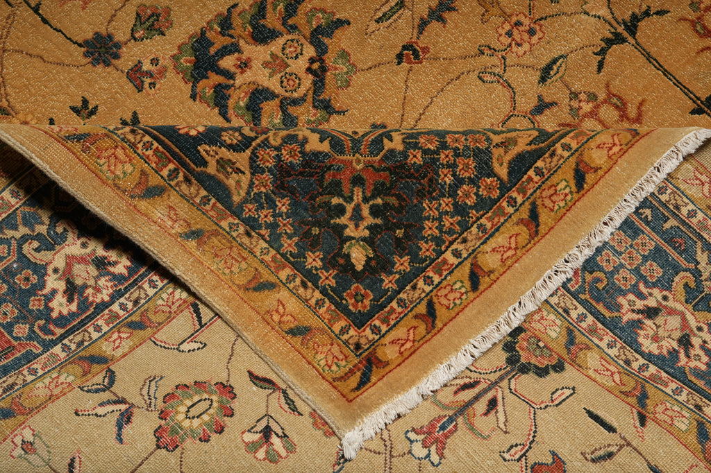 8.1 x 10.1 Quality Nature Wool New Rug-Champaign Low Pile - view 13