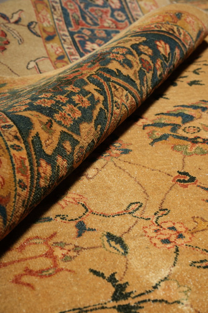 8.1 x 10.1 Quality Nature Wool New Rug-Champaign Low Pile - view 14
