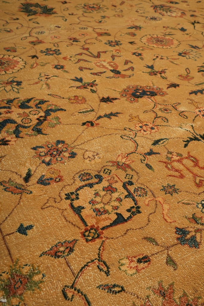 8.1 x 10.1 Quality Nature Wool New Rug-Champaign Low Pile - view 12