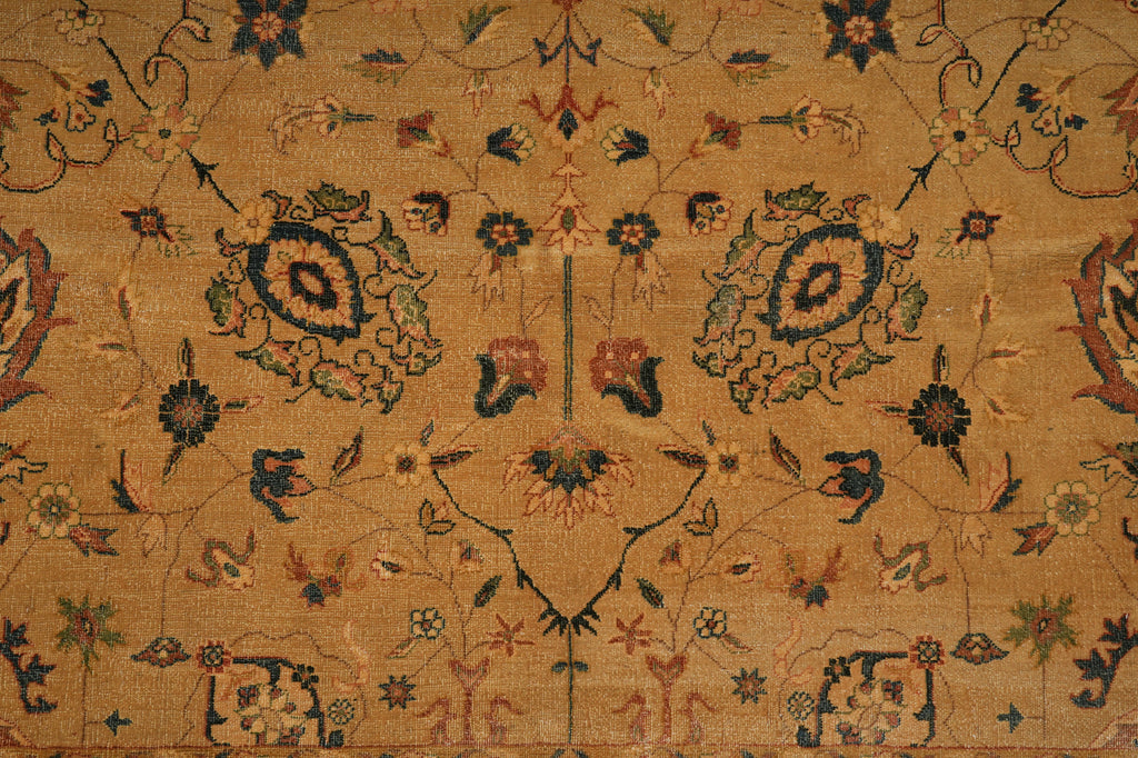 8.1 x 10.1 Quality Nature Wool New Rug-Champaign Low Pile - view 9