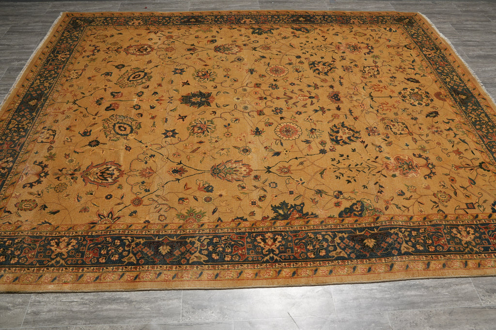 8.1 x 10.1 Quality Nature Wool New Rug-Champaign Low Pile - view 5