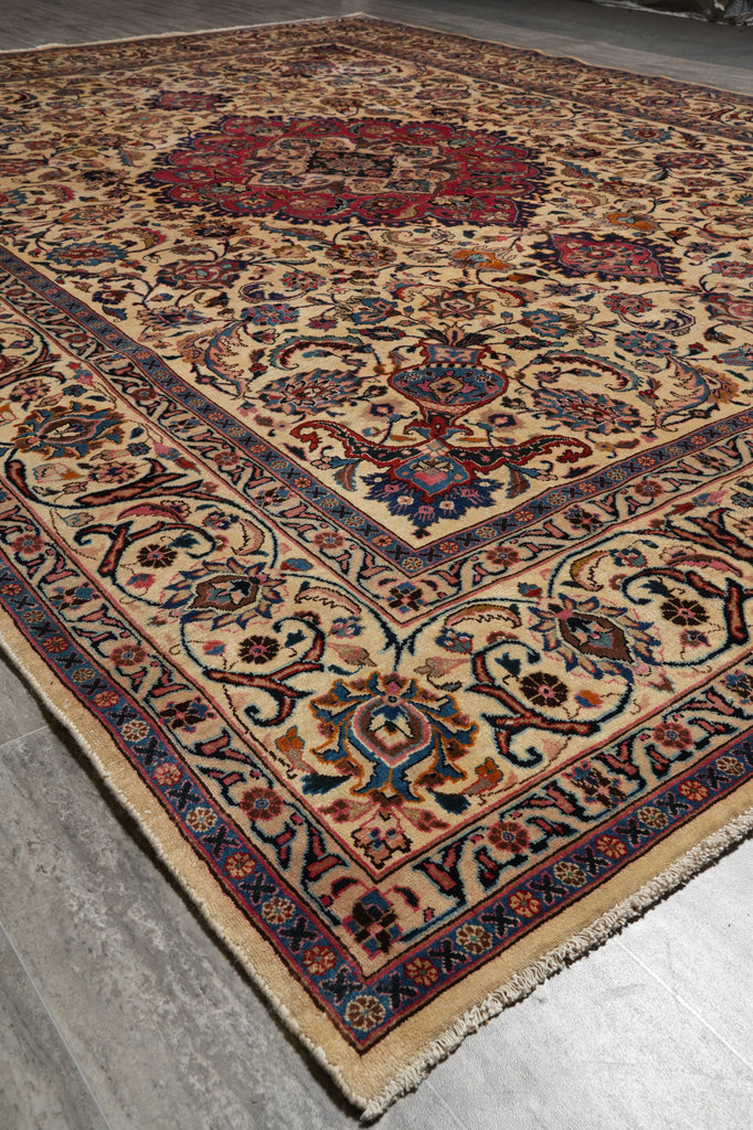 9.6 x 13 Quality Persian Tabriz Rug 1980's SALE #PIX-861