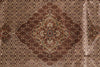 Load image into Gallery viewer, 8.2 x 10.2 earthy Warm Colors High Quality Handmade Wool and Silk Mahi Tabriz Rug #F-4469