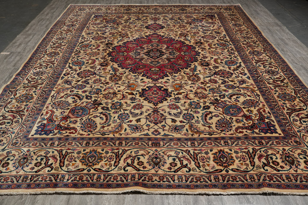 9.6 x 13 Quality Persian Tabriz Rug 1980's SALE #PIX-861