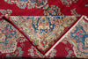 Load image into Gallery viewer, 9 x 12.5 Authentic Persian Kerman Rug Floral Red CLEARANCE SALE  #F-3118