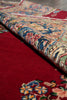 Load image into Gallery viewer, 9 x 12.5 Authentic Persian Kerman Rug Floral Red CLEARANCE SALE  #F-3118