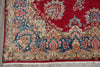 Load image into Gallery viewer, 9 x 12.5 Authentic Persian Kerman Rug Floral Red CLEARANCE SALE  #F-3118