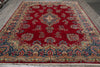 Load image into Gallery viewer, 9 x 12.5 Authentic Persian Kerman Rug Floral Red CLEARANCE SALE  #F-3118