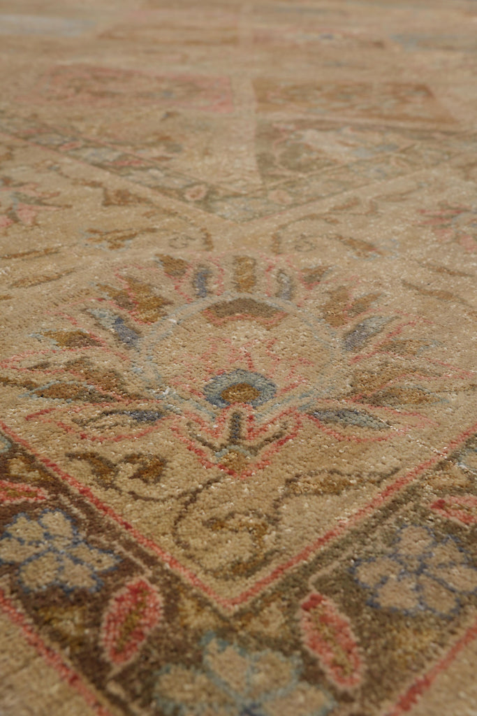 9 x 11.10 Autumn Colors Handmade Rug #F-4169