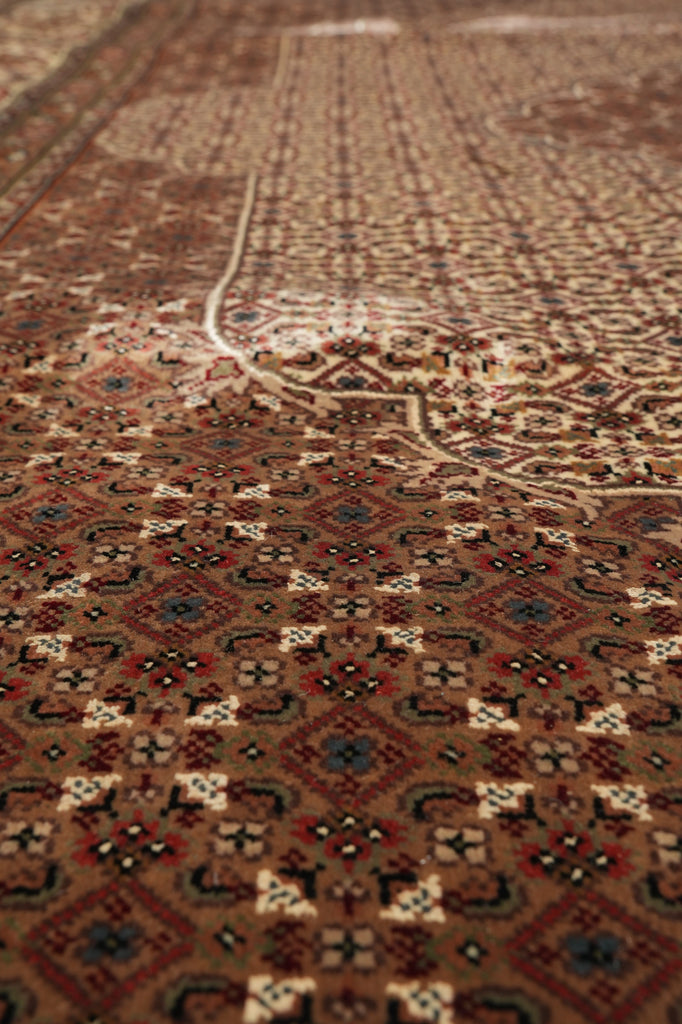 8.3 x 11 Quality Handmade Mahi Tabriz Handmade Rug Wool and Silk #F-4470