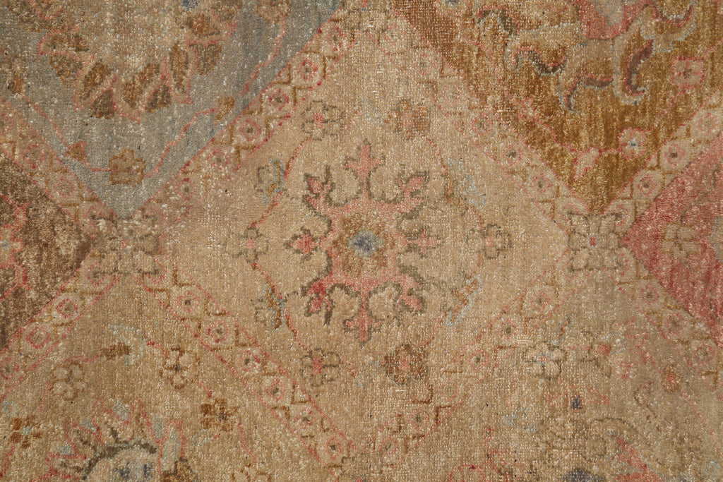 9 x 11.10 Autumn Colors Handmade Rug #F-4169