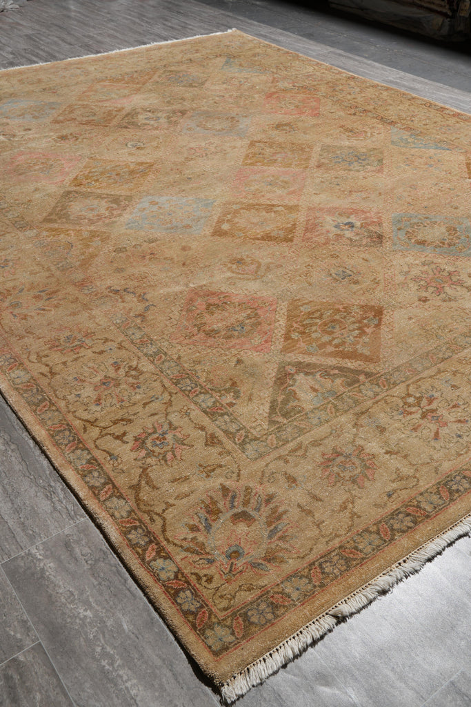 9 x 11.10 Autumn Colors Handmade Rug #F-4169