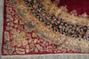 Load image into Gallery viewer, 10 x 13.3 Authentic Persian Kerman Rug RICH Burgundy Iran Elegant Floral Carpet #PIX-11746