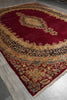 Load image into Gallery viewer, 10 x 13.3 Authentic Persian Kerman Rug RICH Burgundy Iran Elegant Floral Carpet #PIX-11746