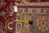 Load image into Gallery viewer, 12 x 18 Quality Hand-knotted Jaipour Rug Burgandy Green Traditional Area Carpet  #F-3119